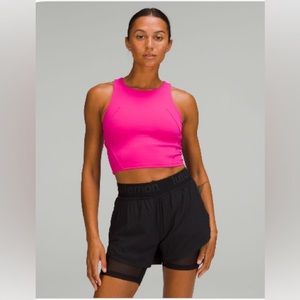Lululemon Wunder Train Racerback Tank Top - Sonic Pink